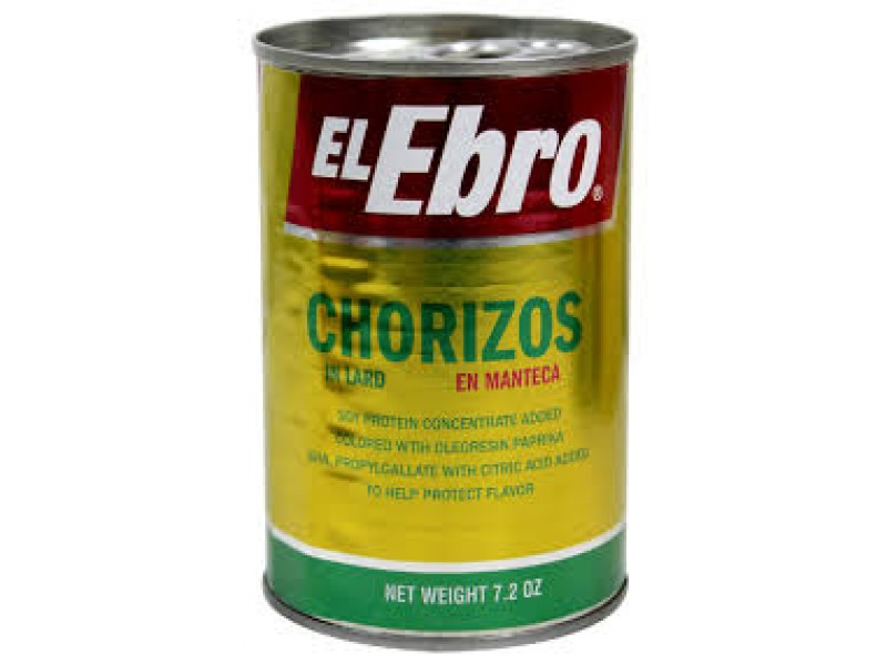 El Ebro Chorizos En Manteca Sausages In Lard 7 2 Oz La Comprita